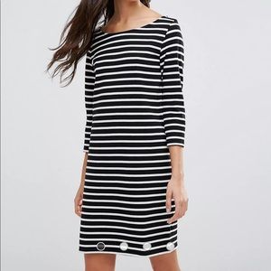 Ganni stripe dress xs